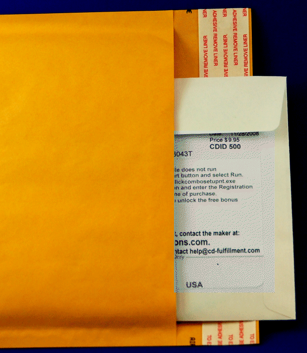 The color receipt contains your software title, price for product, and any special instructions you provide. The color receipt contains your software title, price for product, and any special instructions you provide.