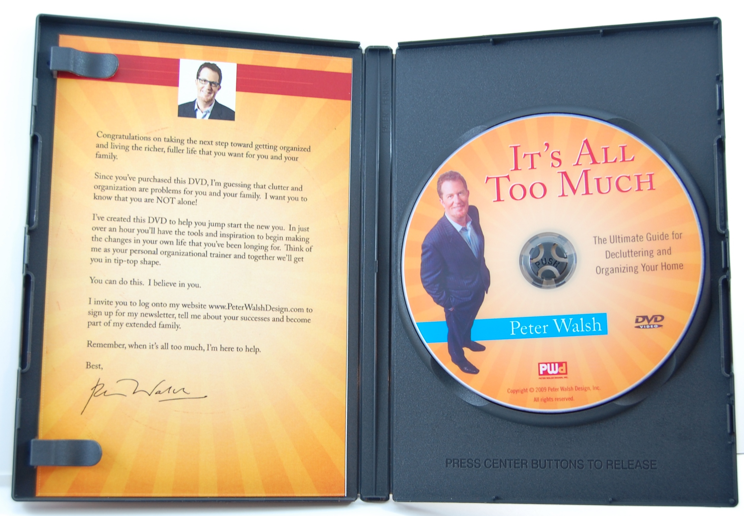 inside dvd case with optional printed insert card. inside dvd case with optional printed insert card.